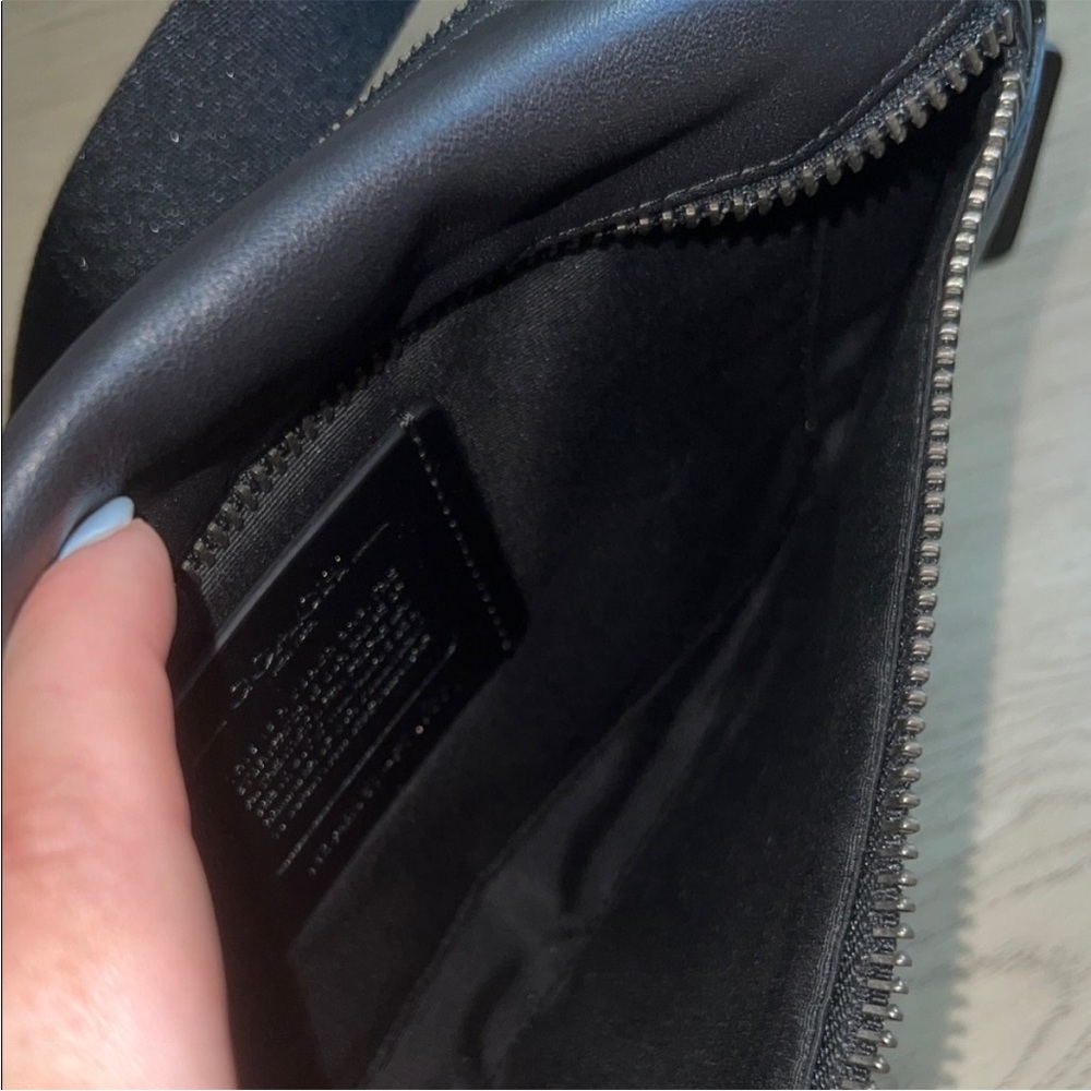 Coach Black and Gray Men's Belt Bag - Picture 4 of 5